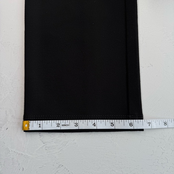 White House Black Market The Slim‎ Ponte 0 Short Black Back Seam Jeans Casual - Picture 11 of 14